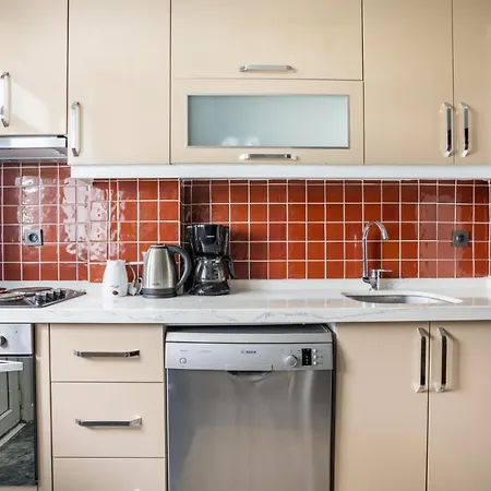 Spacious Flat Near Caddebostan Coast 아파트 *